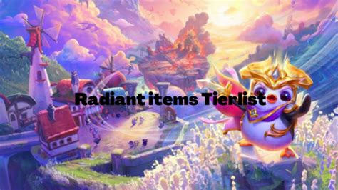 Create A Best Radiant Items Tft Tier List TierMaker