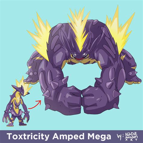 Toxtricity Amped Mega Evolution Rpokemon