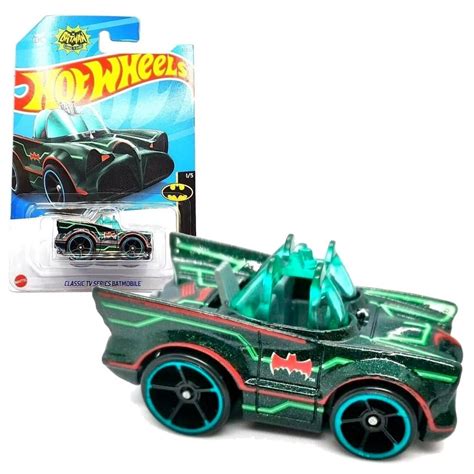 Carrinho Hot Wheels Classic Tv Series Batmobile Hkj Batman Shopee Brasil