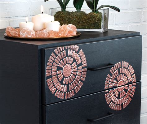 Textured Stencil Dresser Projects Michaels