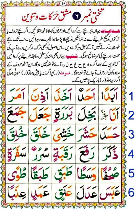 Noorani Qaida Lesson No 9