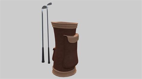 Golf Bag 3d Model 5 Sldas Unknown Free3d