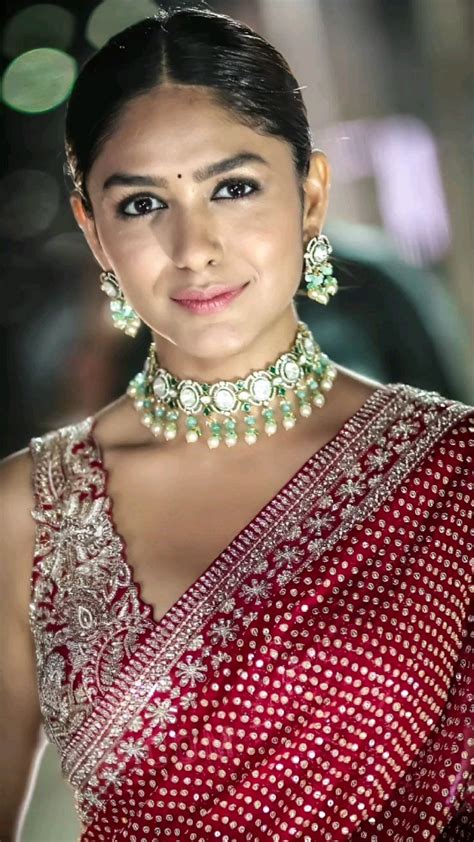 Mrunal Thakur In Beautiful Smile Women Indian Actress Hot Pics