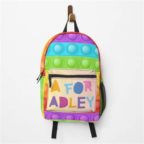 Popit Silicone Backpack Beautiful A For Adley Girls School Backpack Pink Back To School