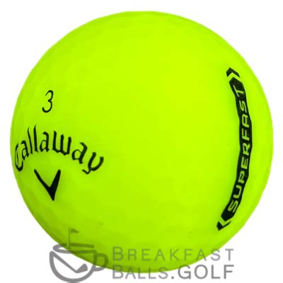 Callaway Superhot Yellow Matte Breakfastballs Golf