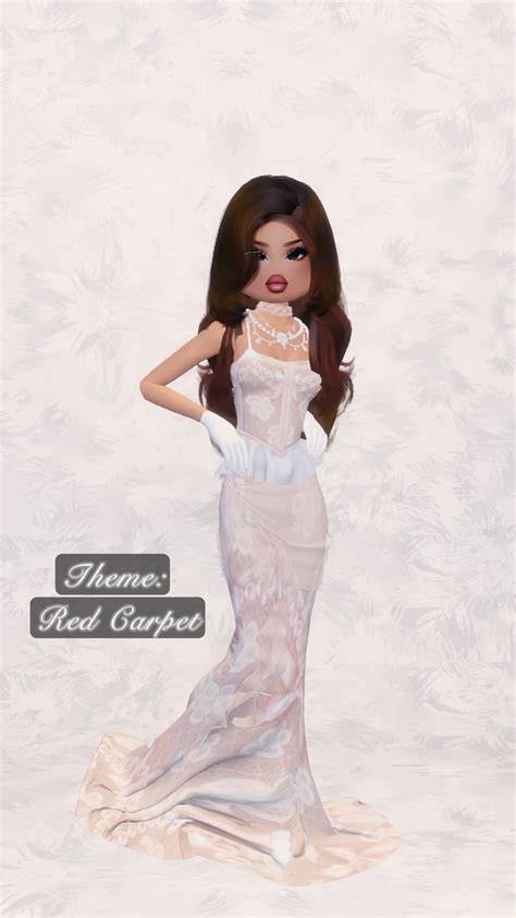 Dti Theme Red Carpet Dress To Impress Outfit Inspo Dress
