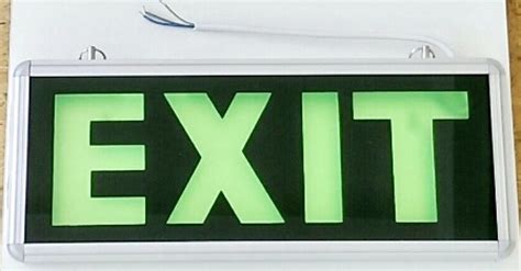 LED табелка - EXIT за Евакуационно осветление - Доставка, сервиз и ...
