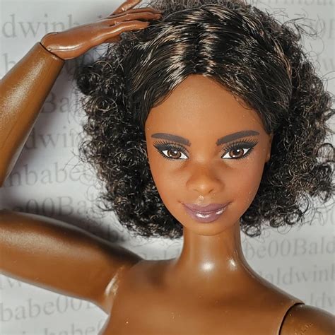 L22 NUDE Barbie Madam Cj Walker Articulated Inspiring Women Aa Doll For Ooak EUR 31 81