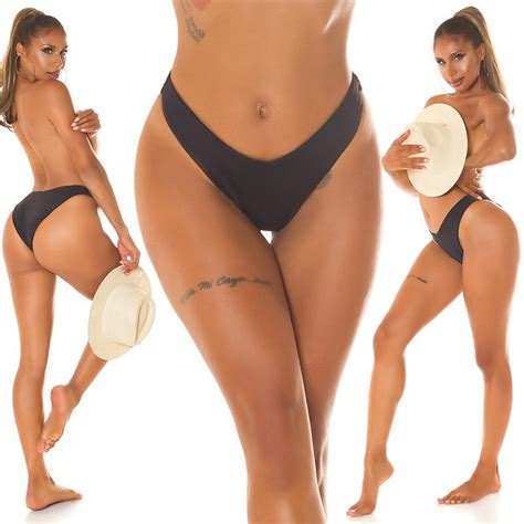 Comprar Braguita De Bikini Negro Para Combinar Dise A Tu Bikini