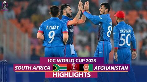 Afg Vs Sa World Cup 2023 Full Match Highlights South Africa Vs