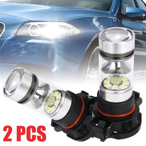 Buy Mayitr X H Ps W W Car Led Drl Fog Light Lamp Bulb White