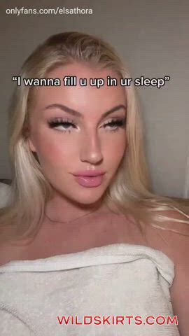 Elsathorafree Elsa Thora Elsathorafree Nude Onlyfans Instagram Leaked Video