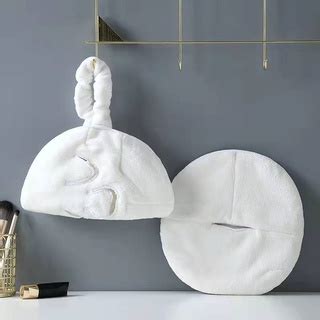 Hot Compress Towel Mask Cover Face Steaming Compress Face Towel Beauty Facial Steam Heating Face