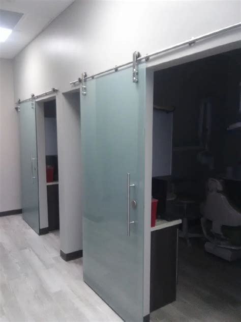 347 Full Glass Dentist Door Tennessee Barn Doors