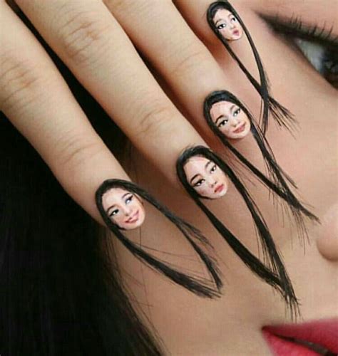 Hairy Scary Nails No Crazy Nail Art Crazy Nail Designs Crazy Nails