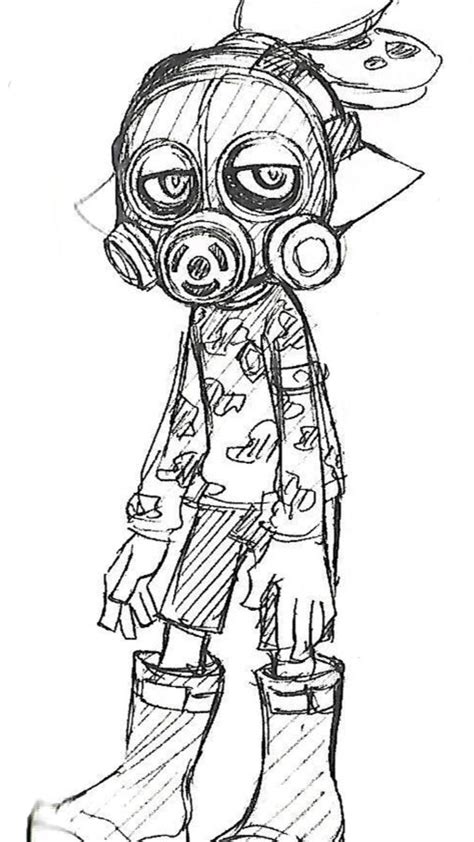 Another Gay Splatoon Sketches Anime Characters