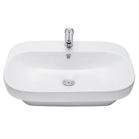 Raymor Alpha Semi Inset Basin In White