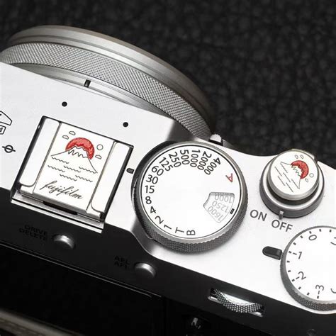 Leather Hot Shoe Cover For Fujifilm XT II Second Generation Shutter Button X VI XT X V