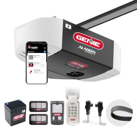 Genie 1 14 Hpc Smart Belt Drive Garage Door Opener Wi Fi Compatibility