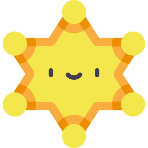 Badge Kawaii Flat Icon