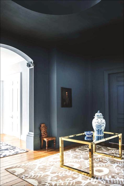 Living Room Navy Blue Accent Wall Living Room Home Decorating Ideas