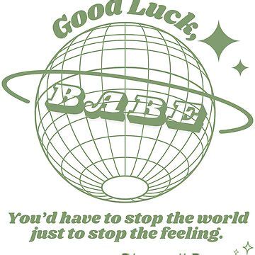 Chappell Roan Good Luck Babe Sticker For Sale By Lysguz Redbubble