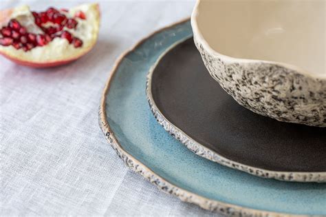 Rustic dinner sets | Rustic pottery plates and bowls – Kari Ceramics