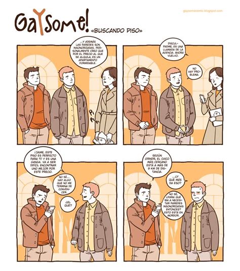 Gaysome Webcomic Humor Gay En Espa Ol Buscando Piso Renting