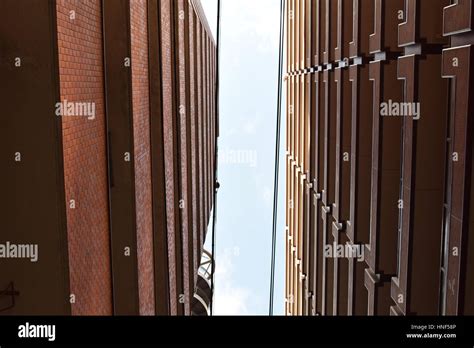 Building From Below Stock Photo Alamy