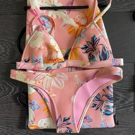 Genuine Triangl Bikini Never Worn With Matching Depop