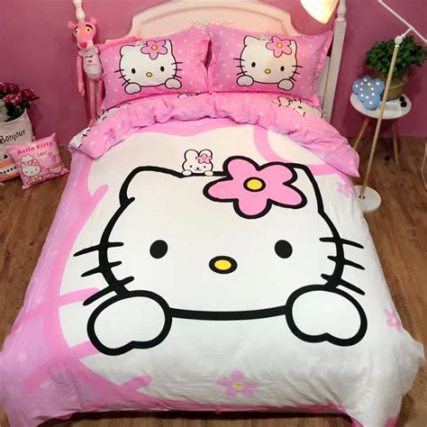 Hello Kitty Comforter And Sheet Set Hello Kitty Dots Beautiful Twin