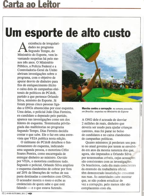 Carta Ao Leitor Exemplos De Revistas - 10