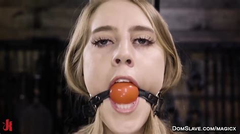 Bound Wrists Babe Cadence Lux Machine Fucked