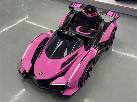 Детский Электромобиль Lamborghini Розовый на Аккумуляторе — в Категории ...