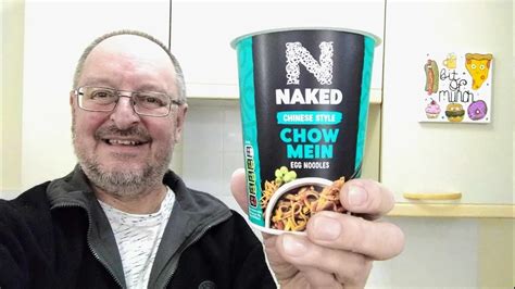 Naked Chinese Style Chow Mein Egg Noodles And Vitasia Japanese Style Chicken Food Review YouTube