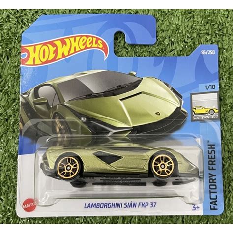 Hot Wheels Lamborghini Sian FKP 37 Short Card Shopee Malaysia