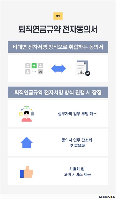 퇴직연금 사전지정운용제도 퇴직연금규약 동의서 전자서명이 필수인 이유는 모두싸인 공식 블로그 Modusign