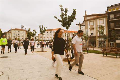 Sanjoanenses Participaram Em Caminhada Para Ajudar A Liga Portuguesa