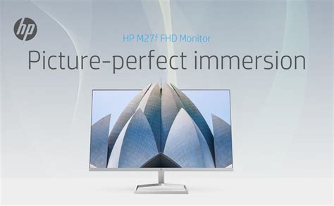 HP M27f 27-inches 68.6cm 1920 x 1080 Pixels Eye-Safe Certified Full HD ...