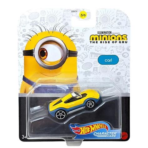 Mattel Hot Wheels Carl Minions The Rose Of GRU 5 6 Ch Gem