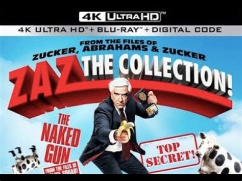 Zaz The Collection K Uhd Blu Ray Disc Combo Pack Unboxing And Review Airplane Top Secret Naked
