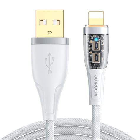 Joyroom Usb A Till Lightning Kabel A M Vit Teknikdelar Se