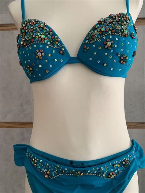 Calzedonia Bademode Bikini Push Up Gr L Pailletten Glitzer Kaufen Auf Ricardo