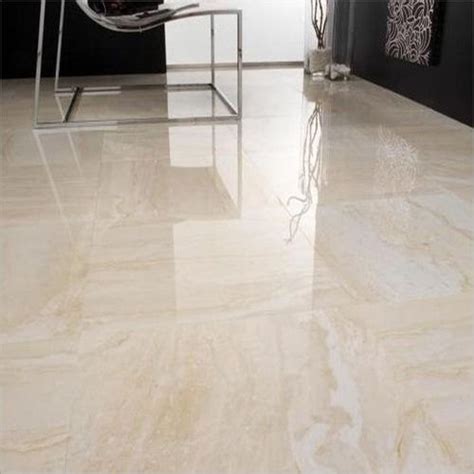 Ivory Color Vitrified Tiles