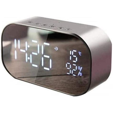 Horloge De Table Miroir Num Rique Num Rique R Veil Radio R Veil Radio