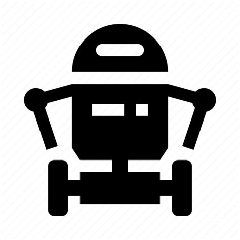 Robot Droid Bot Ai Artificial Intelligence Machine Wheels Icon