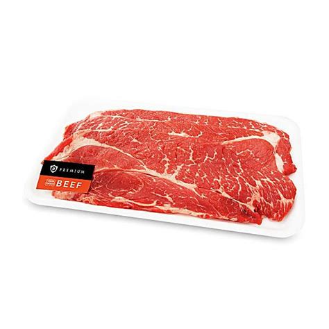 Publix Usda Choice Thin Sliced Boneless Beef Chuck Steak Each