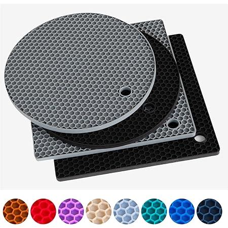 Amazon Silicone Trivet Mats Hot Mat Hot Pads Durable Non Slip