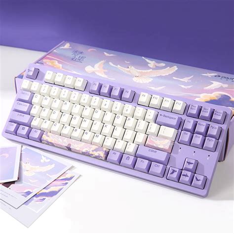 Dareu A87L Dream, Aqua Switch (Hot-Swap) - Купить клавиатуру в Москве