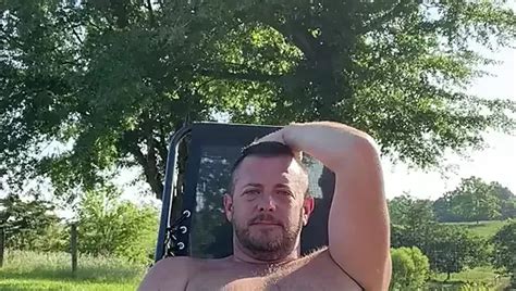 Hairy Daddy Shoots A Huge Load In The Backyard Gay Bear Porn Xhamster